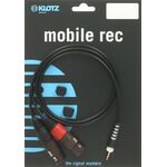 KLOTZ AY8-0200 2 m Y-kábel