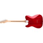 Squier Affinity Series Telecaster FMT SH LRL Crimson Red Transparent elektromos gitár