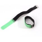 Adam Hall Cables VR 2030 GRN 300 x 20 mm zöld tépőzáras kábelkötegelő