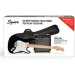 Squier Sonic Stratocaster Pack MN Black elektromos gitárszett