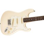 Fender Jeff Beck Stratocaster RW Olympic White elektromos gitár