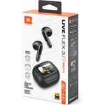 JBL Live Flex 3 Black vezeték nélküli ANC fülhallgató