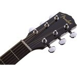 Fender CD-60 Dreadnought V3 Black with Case akusztikus gitár
