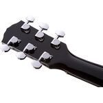 Fender CD-60 Dreadnought V3 Black with Case akusztikus gitár