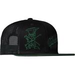 Gibson GA-SLSH-TRHTG Slash 'Skully' trucker kamionos sapka - fekete-zöld