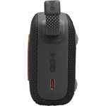 JBL Go 4 Black hordozható Bluetooth hangszóró