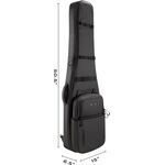 D'Addario PW-BLEBC-01 elektromos basszusgitár félkemény tok