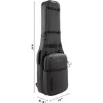 D'Addario PW-BLEGC-01 elektromos gitár félkemény tok