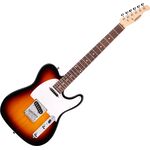 Arrow Telico TL 11 Tobacco Burst Rosewood/White elektromos gitár