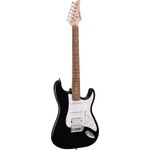 Arrow Tonecaster 211 Abyss Black Rosewood/White elektromos gitár