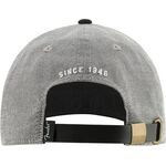 Fender Hipster Dad Hat Gray and Black baseball sapka