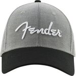 Fender Hipster Dad Hat Gray and Black baseball sapka