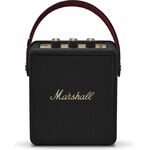 Marshall Stockwell III Black and Brass hordozható Bluetooth hangszóró