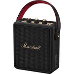 Marshall Stockwell III Black and Brass hordozható Bluetooth hangszóró