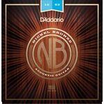 D'Addario NB1253 Nickel Bronze 12-53 akusztikus gitárhúr