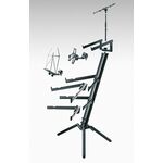König & Meyer 18860-000-30 Spider Pro kétszintes oszlopos billentyűs állvány