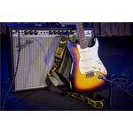 Fender 2" Monogrammed Strap Black/Yellow/Brown gitárheveder