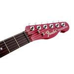Fender Jim Adkins JA-90 Telecaster Thinline LRL Crimson Red Transparent elektromos gitár