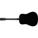 Fender CD-60S Dreadnought Black akusztikus gitár
