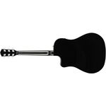 Fender CD-60SCE Dreadnought Black elektro-akusztikus gitár