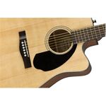 Fender CD-60SCE Dreadnought Natural elektro-akusztikus gitár