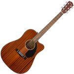 Fender CD-60SCE Dreadnought Mahogany Natural elektro-akusztikus gitár