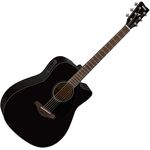 Yamaha FGX800C Black elektro-akusztikus gitár