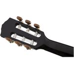 Fender CN-60S Concert Black klasszikus gitár