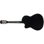Fender CN-140SCE Concert Black elektro-klasszikus gitár