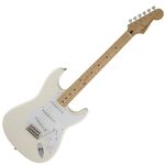 Fender Jimmie Vaughan Tex-Mex Stratocaster MN Olympic White elektromos gitár