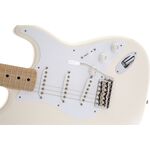 Fender Jimmie Vaughan Tex-Mex Stratocaster MN Olympic White elektromos gitár