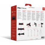 IK Multimedia iKlip 3 Deluxe kameraállványra/mikrofonállványra szerelhető univerzális táblagép tartó