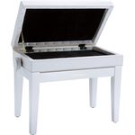 Roland RPB-400WH szatén fehér zongorapad tároló rekesszel