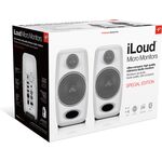 IK Multimedia iLoud Micro Monitor White Special Edition aktív kétutas stúdió monitor hangfalpár