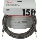 Fender Professional Series 4,5 m Gray Tweed gitárkábel