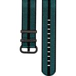 Soundbrenner Woven Nylon Strap Teal zöldeskék szőtt nejlon szíj