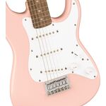 Squier Mini Stratocaster Shell Pink elektromos gitár