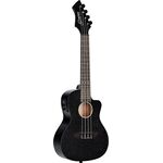 Ortega RUHZ-CE-SBK elektro-akusztikus koncert ukulele