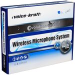 Voice-Kraft LS-970 vezetéknélküli dupla csíptetős mikrofon szett