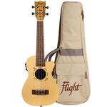 Flight DUC328CEQ SP/ZEB elekroakusztikus koncert ukulele