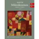Bartók Béla: Mikrokosmos zongorára III-IV - kotta