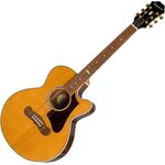 Epiphone J-200 EC Studio Parlor Vintage Natural elektro-akusztikus gitár