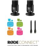 RODE NT-USB Mini podcast szett 2