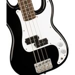 Squier Mini Precision Bass LRL Black elektromos basszusgitár