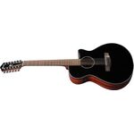 Ibanez AEG5012-BKH elektro-akusztikus gitár