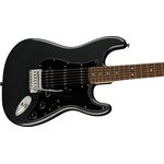 Squier Affinity Stratocaster HSS Charcoal Frost Metallic elektromos gitár szett