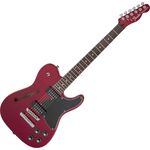 Fender Jim Adkins JA-90 Telecaster Thinline LRL Crimson Red Transparent elektromos gitár