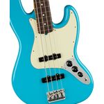 Fender American Professional II Jazz Bass RW Miami Blue elektromos basszusgitár