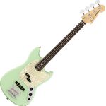 Fender American Performer Mustang Bass RW Satin Surf Green elektromos basszusgitár