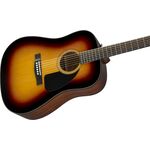 Fender CD-60 Dreadnought V3 Sunburst akusztikus gitár